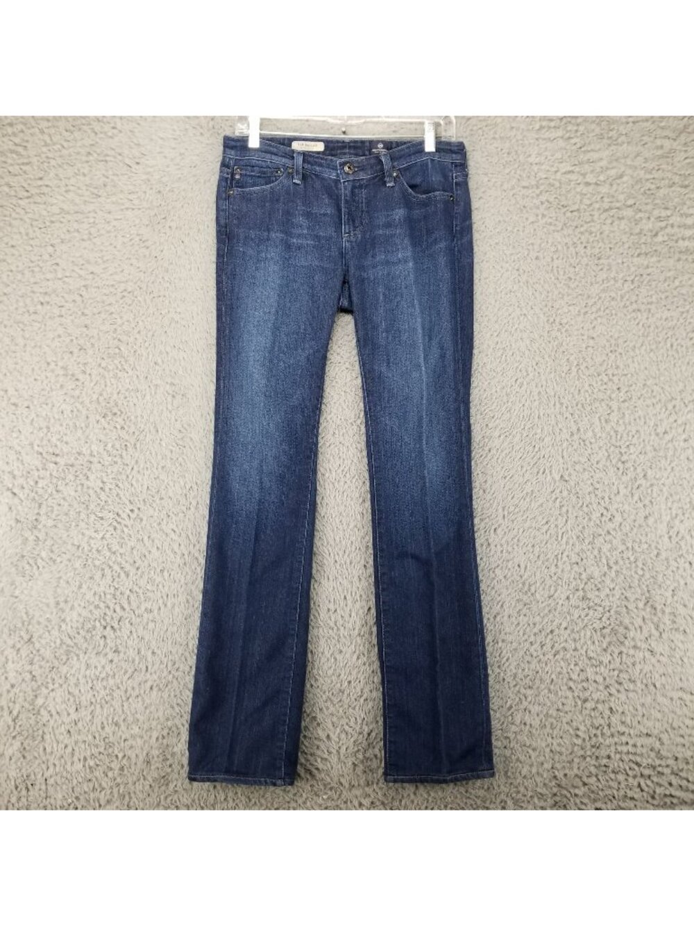 AG Adriano Goldschmied Jeans Womens 28 Blue Stretch The Ballad Slim Boot *Read*